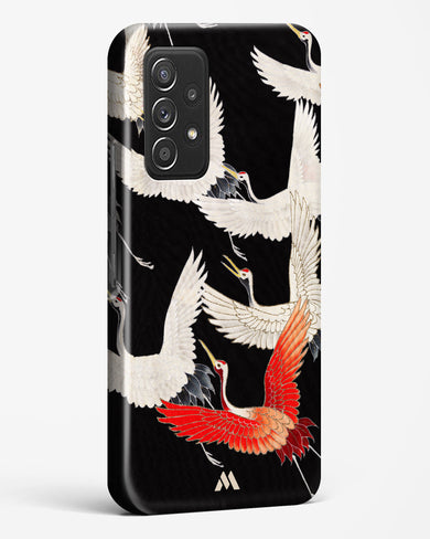 Furisode With A Myriad Of Flying Cranes Hard Case Phone Cover-(Samsung)