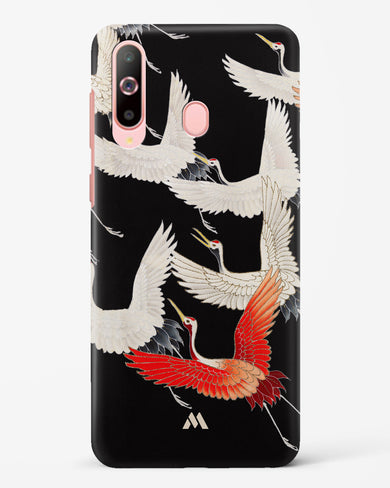 Furisode With A Myriad Of Flying Cranes Hard Case Phone Cover-(Samsung)