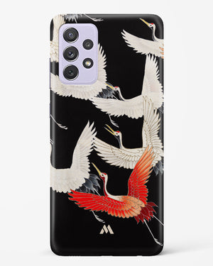 Furisode With A Myriad Of Flying Cranes Hard Case Phone Cover (Samsung)