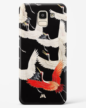 Furisode With A Myriad Of Flying Cranes Hard Case Phone Cover (Samsung)