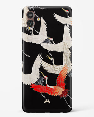 Furisode With A Myriad Of Flying Cranes Hard Case Phone Cover-(Samsung)