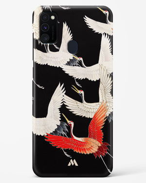 Furisode With A Myriad Of Flying Cranes Hard Case Phone Cover (Samsung)