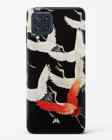 Furisode With A Myriad Of Flying Cranes Hard Case Phone Cover-(Samsung)
