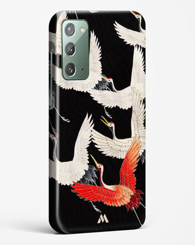 Furisode With A Myriad Of Flying Cranes Hard Case Phone Cover (Samsung)