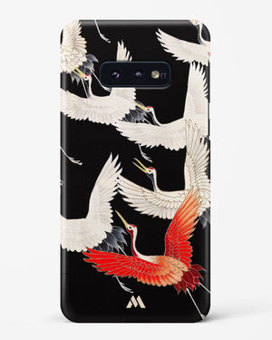 Furisode With A Myriad Of Flying Cranes Hard Case Phone Cover (Samsung)
