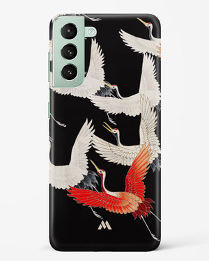 Furisode With A Myriad Of Flying Cranes Hard Case Phone Cover-(Samsung)