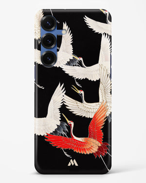 Furisode With A Myriad Of Flying Cranes Hard Case Phone Cover (Samsung)