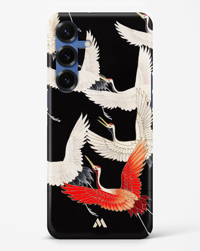 Furisode With A Myriad Of Flying Cranes Hard Case Phone Cover (Samsung)