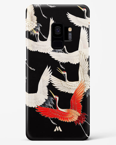 Furisode With A Myriad Of Flying Cranes Hard Case Phone Cover-(Samsung)