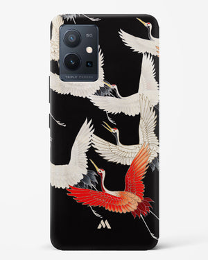 Furisode With A Myriad Of Flying Cranes Hard Case Phone Cover-(Vivo)