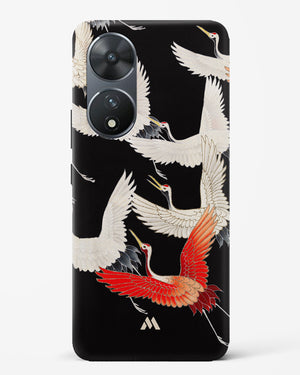 Furisode With A Myriad Of Flying Cranes Hard Case Phone Cover (Vivo)
