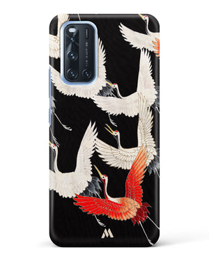 Furisode With A Myriad Of Flying Cranes Hard Case Phone Cover (Vivo)
