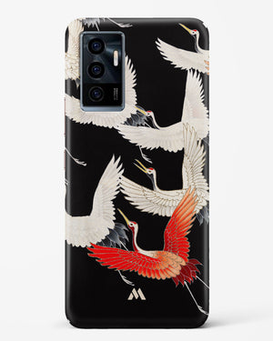 Furisode With A Myriad Of Flying Cranes Hard Case Phone Cover-(Vivo)