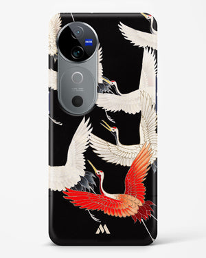 Furisode With A Myriad Of Flying Cranes Hard Case Phone Cover (Vivo)