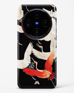 Furisode With A Myriad Of Flying Cranes Hard Case Phone Cover (Vivo)