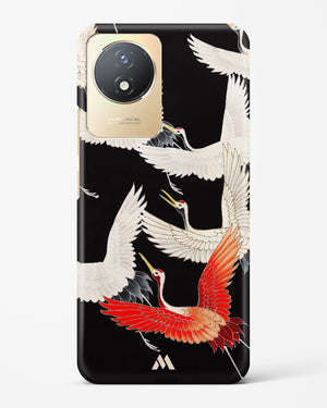 Furisode With A Myriad Of Flying Cranes Hard Case Phone Cover (Vivo)