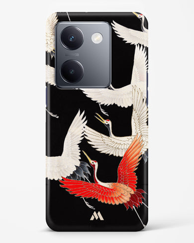 Furisode With A Myriad Of Flying Cranes Hard Case Phone Cover (Vivo)