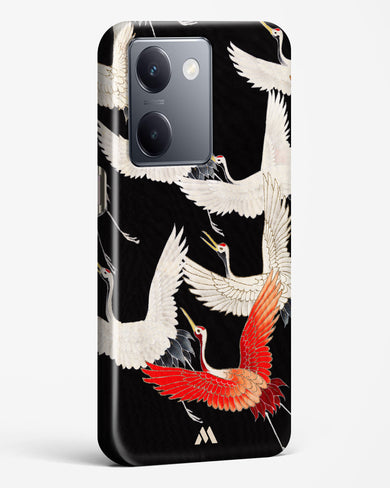Furisode With A Myriad Of Flying Cranes Hard Case Phone Cover (Vivo)