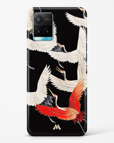 Furisode With A Myriad Of Flying Cranes Hard Case Phone Cover (Vivo)