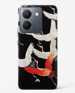 Furisode With A Myriad Of Flying Cranes Hard Case Phone Cover (Vivo)