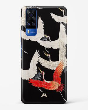Furisode With A Myriad Of Flying Cranes Hard Case Phone Cover (Vivo)