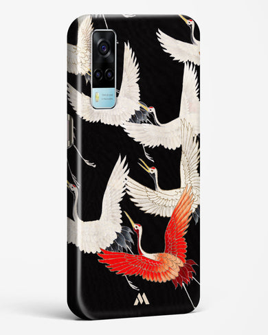 Furisode With A Myriad Of Flying Cranes Hard Case Phone Cover (Vivo)