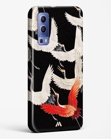 Furisode With A Myriad Of Flying Cranes Hard Case Phone Cover (Vivo)