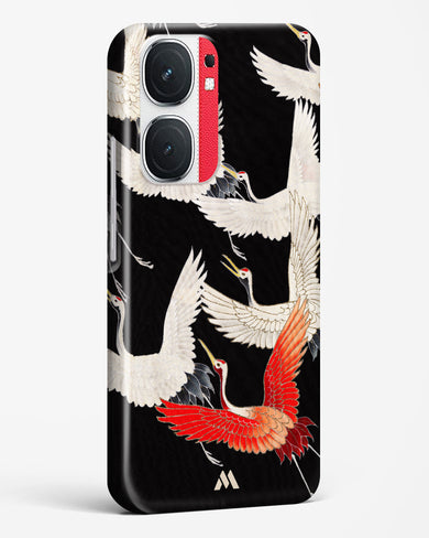 Furisode With A Myriad Of Flying Cranes Hard Case Phone Cover (Vivo)