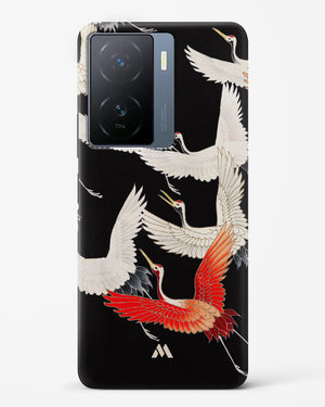 Furisode With A Myriad Of Flying Cranes Hard Case Phone Cover (Vivo)