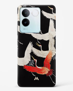 Furisode With A Myriad Of Flying Cranes Hard Case Phone Cover (Vivo)