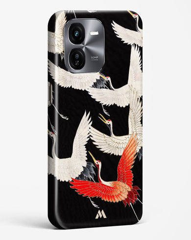 Furisode With A Myriad Of Flying Cranes Hard Case Phone Cover (Vivo)