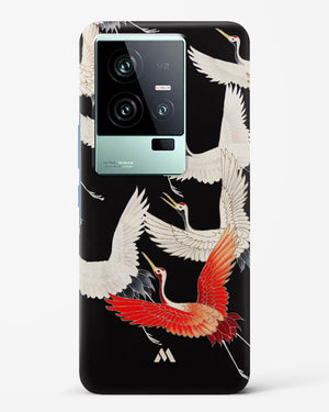 Furisode With A Myriad Of Flying Cranes Hard Case Phone Cover (Vivo)