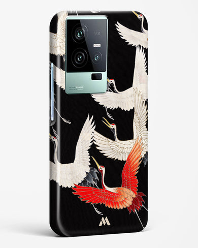 Furisode With A Myriad Of Flying Cranes Hard Case Phone Cover (Vivo)