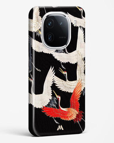 Furisode With A Myriad Of Flying Cranes Hard Case Phone Cover (Vivo)