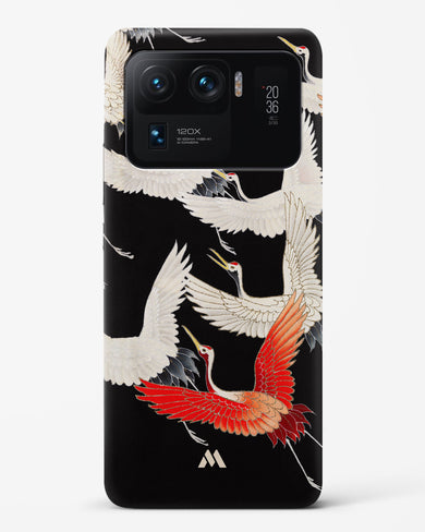 Furisode With A Myriad Of Flying Cranes Hard Case Phone Cover-(Xiaomi)