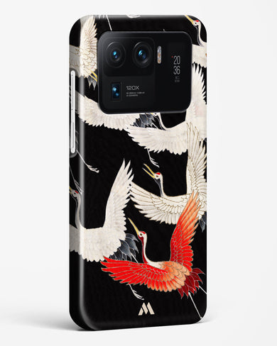 Furisode With A Myriad Of Flying Cranes Hard Case Phone Cover-(Xiaomi)