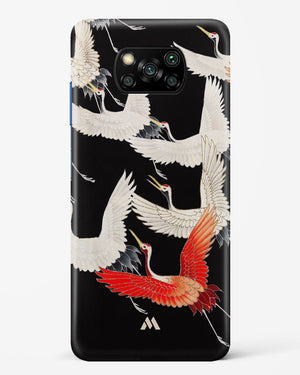 Furisode With A Myriad Of Flying Cranes Hard Case Phone Cover-(Xiaomi)