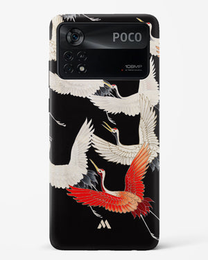 Furisode With A Myriad Of Flying Cranes Hard Case Phone Cover (Xiaomi)