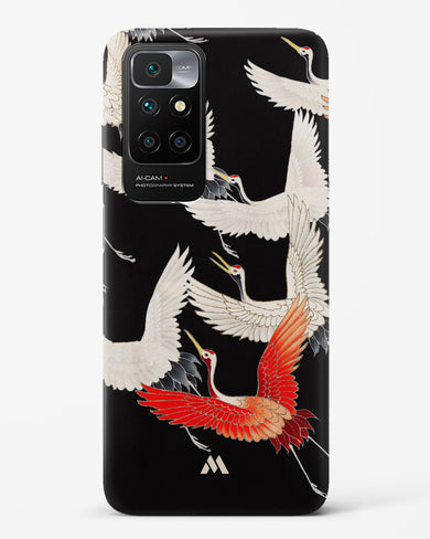 Furisode With A Myriad Of Flying Cranes Hard Case Phone Cover-(Xiaomi)