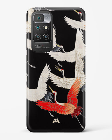 Furisode With A Myriad Of Flying Cranes Hard Case Phone Cover-(Xiaomi)