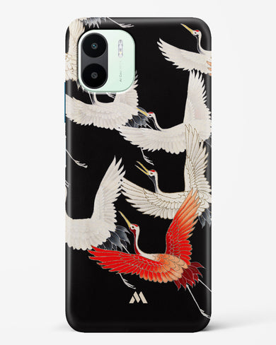 Furisode With A Myriad Of Flying Cranes Hard Case Phone Cover (Xiaomi)