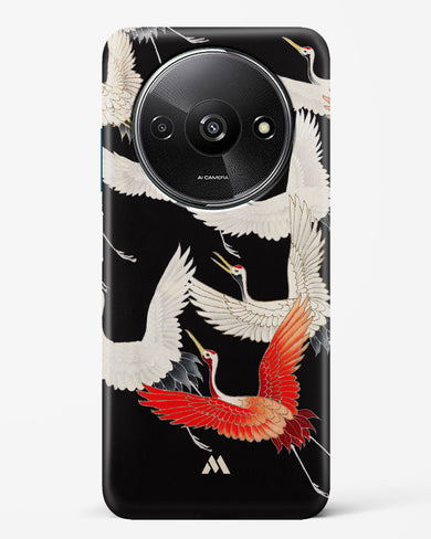 Furisode With A Myriad Of Flying Cranes Hard Case Phone Cover (Xiaomi)