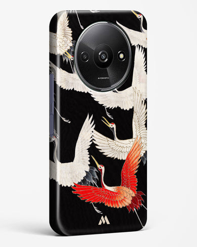 Furisode With A Myriad Of Flying Cranes Hard Case Phone Cover (Xiaomi)