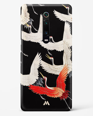 Furisode With A Myriad Of Flying Cranes Hard Case Phone Cover-(Xiaomi)