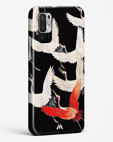 Furisode With A Myriad Of Flying Cranes Hard Case Phone Cover-(Xiaomi)