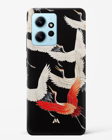 Furisode With A Myriad Of Flying Cranes Hard Case Phone Cover (Xiaomi)