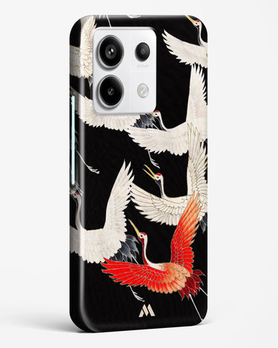 Furisode With A Myriad Of Flying Cranes Hard Case Phone Cover (Xiaomi)