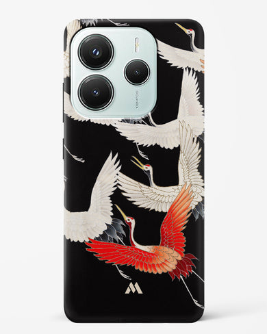 Furisode With A Myriad Of Flying Cranes Hard Case Phone Cover (Xiaomi)
