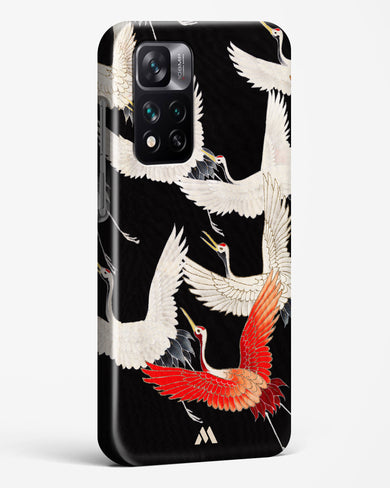 Furisode With A Myriad Of Flying Cranes Hard Case Phone Cover-(Xiaomi)