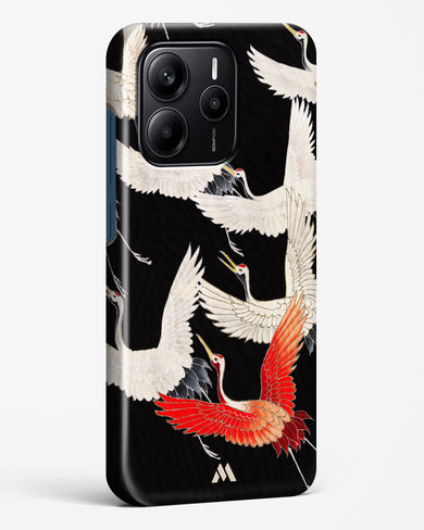 Furisode With A Myriad Of Flying Cranes Hard Case Phone Cover (Xiaomi)